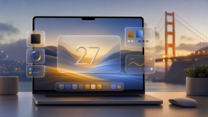 Image éditoriale originale pour Apple lance la beta de macOS 27: Golden Gate ouvre le prochain cycle du Mac