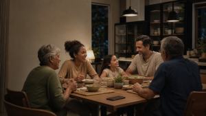 Image éditoriale originale pour La famille, ce qu’il y a de plus important